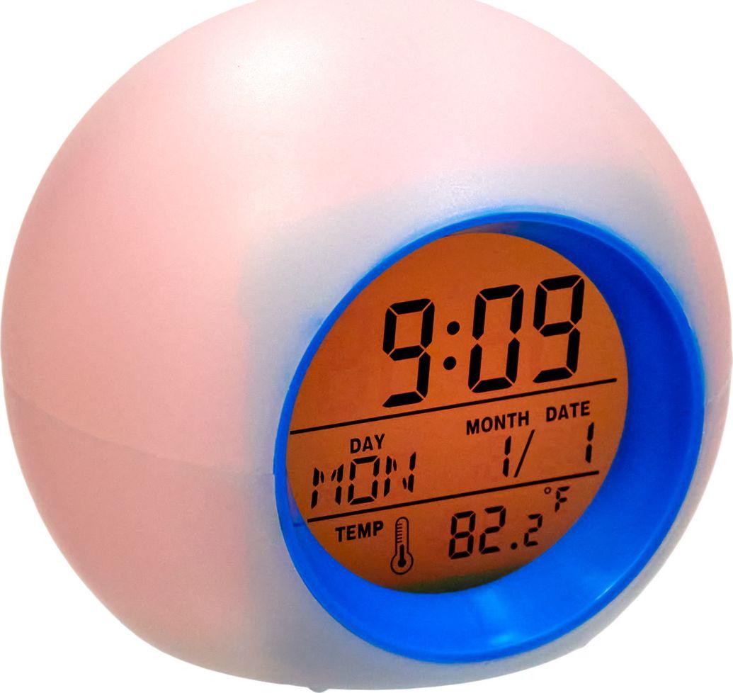 Метеостанция с подсветкой RSB "BALL", 8,5x8,5x8см, пластик, белый - фото 7 - id-p168532336
