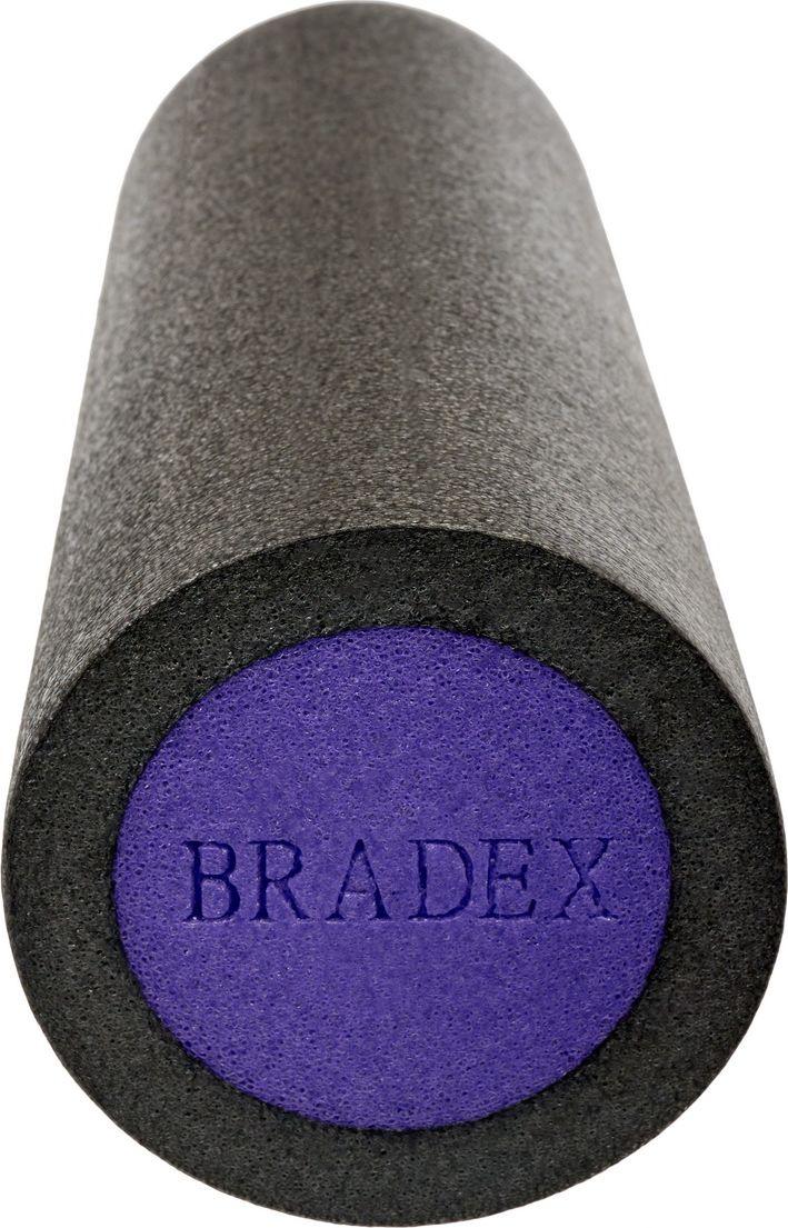 Ролик для йоги и пилатеса Bradex SF 0821, 15*45 см, серый/фиолетовый - фото 2 - id-p184694278