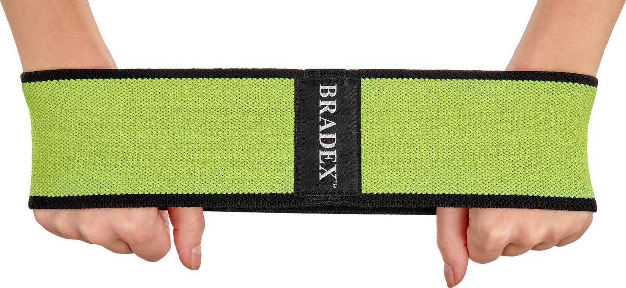 Текстильная фитнес резинка Bradex SF 0750, размер M, нагрузка 11-16 кг - фото 6 - id-p170174177