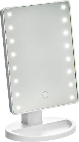 Зеркало настольное с LED подсветкой для макияжа, фото 2