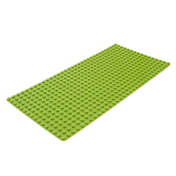 Пластина-основание для блочного конструктора 51 х 25,5 см, цвет салатовый - фото 1 - id-p190091274