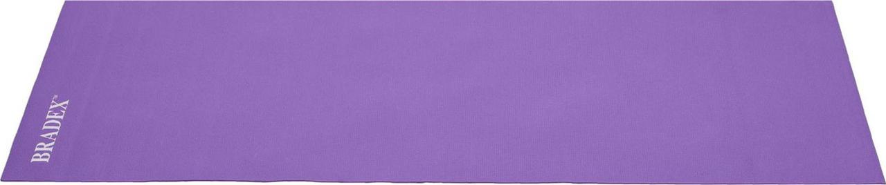 Коврик для йоги и фитнеса 173*61*0,3 фиолетовый - фото 3 - id-p168546373
