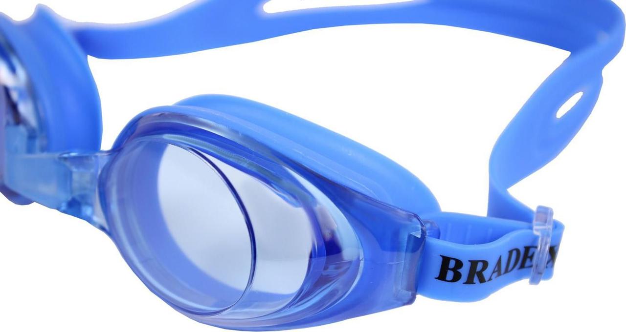 Очки для плавания, серия "Регуляр", синие, цвет линзы - синий - фото 3 - id-p168546523