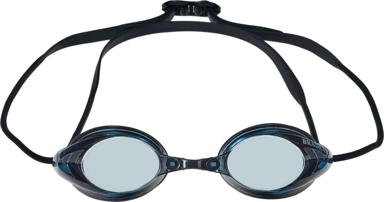 Очки для плавания, серия "Спорт", черные, цвет линзы - серый - фото 2 - id-p168546526