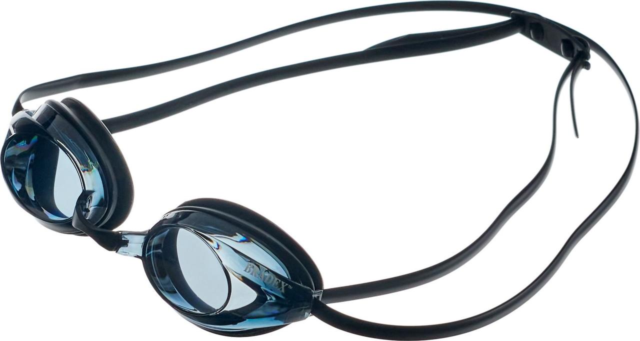 Очки для плавания, серия "Спорт", черные, цвет линзы - серый - фото 3 - id-p168546526