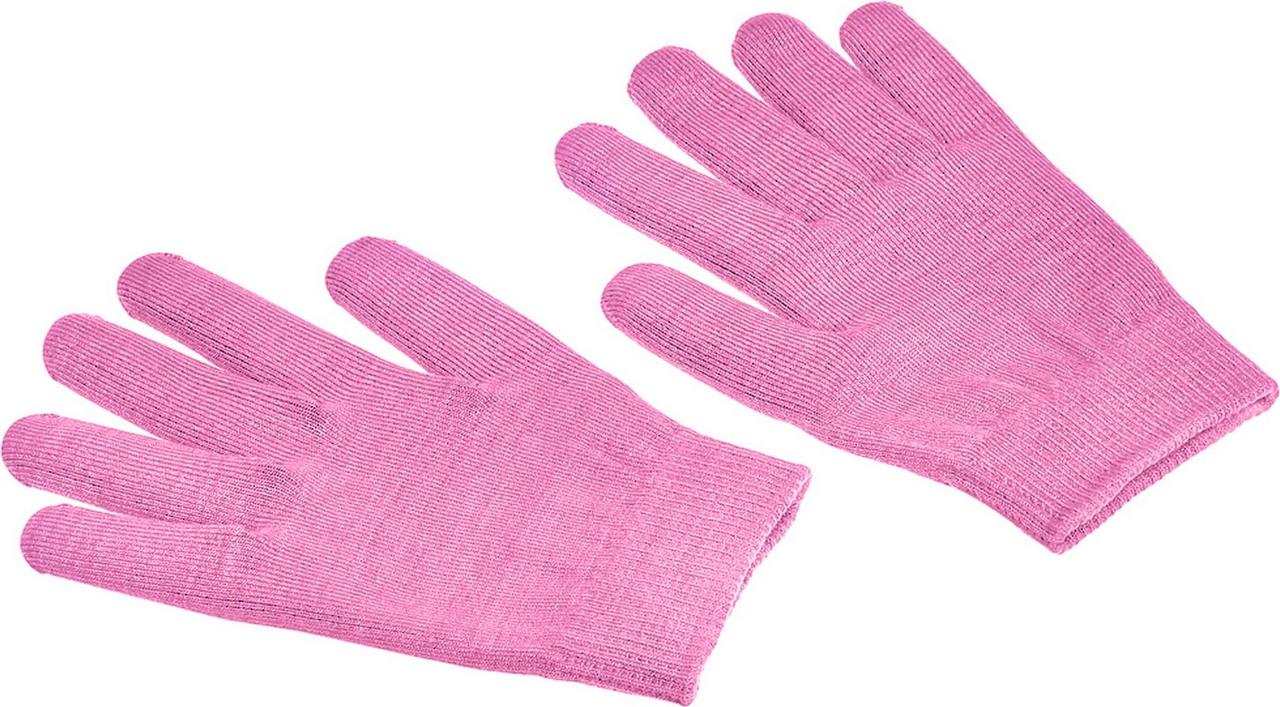 Маска-перчатки увлажняющие гелевые многоразового использования, розовые - фото 3 - id-p168546619