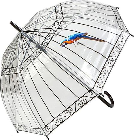Зонт-трость «ПТАШКА В КЛЕТКЕ», фото 2