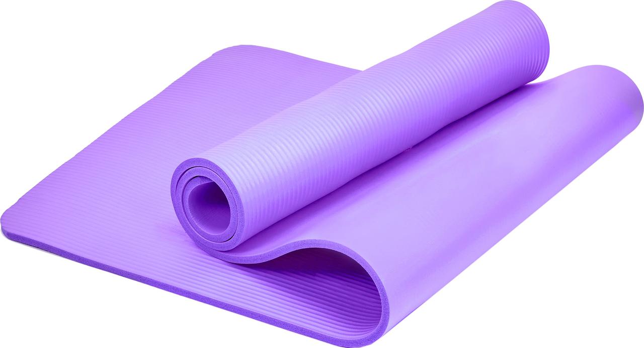 Коврик для йоги и фитнеса Bradex SF 0677, 173*61*1 см NBR, фиолетовый - фото 1 - id-p168546713