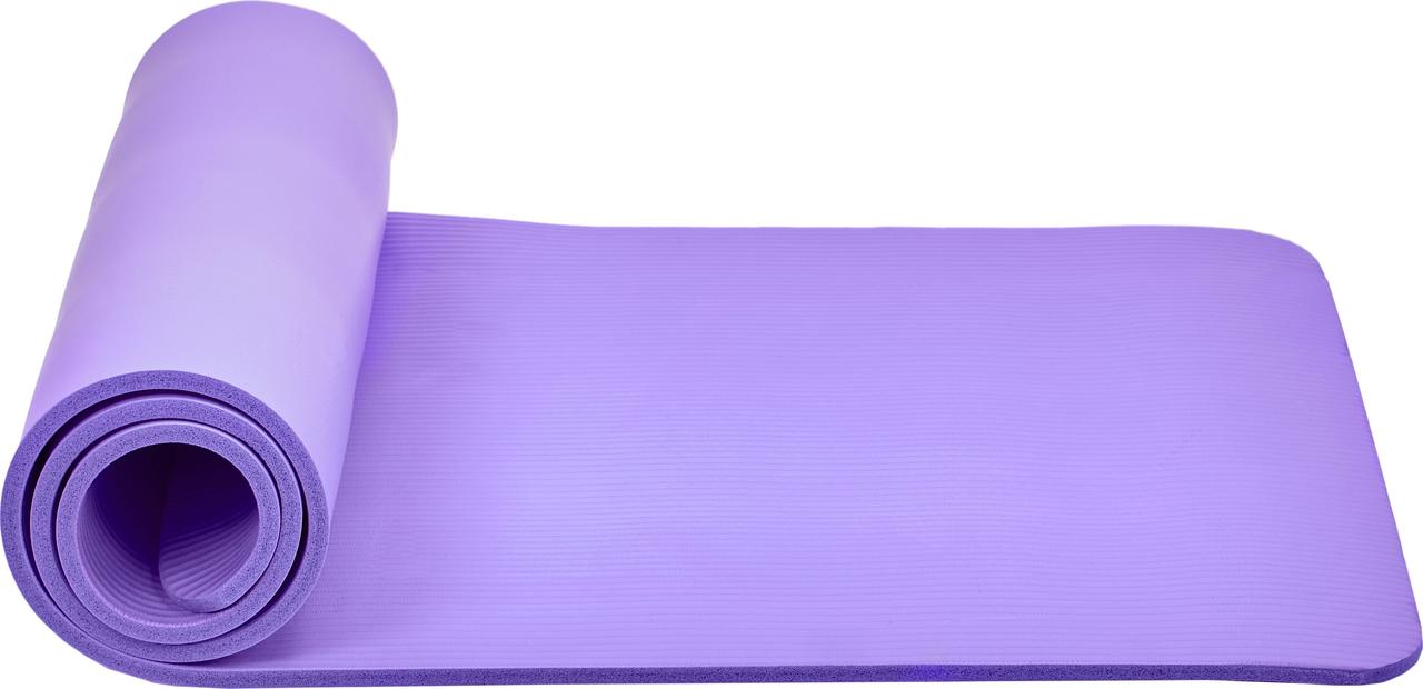 Коврик для йоги и фитнеса Bradex SF 0677, 173*61*1 см NBR, фиолетовый - фото 3 - id-p168546713