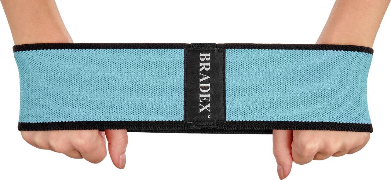 Текстильная фитнес резинка Bradex SF 0749, размер L, нагрузка 17-22 кг - фото 6 - id-p170181202