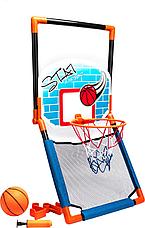 Баскетбольный щит 2 в 1 с креплением на дверь ( без насоса), фото 2