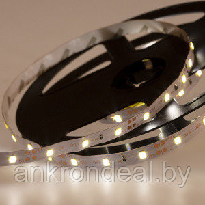 LED лента 5м открытая, 8 мм, IP23, SMD 2835, 60 LED/m, 12 V, цвет свечения белый LAMPER
