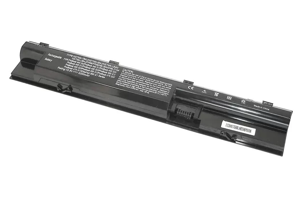 Аккумулятор (батарея) для ноутбука HP ProBook 440 450 470 G0 G1 (FP06) 5200мАч, черный (OEM)