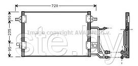 Радиатор кондиционера AI5176=AI5173 (SFEC RK094593