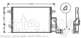 Радиатор кондиционера VW5189 (SFEC RK094592)