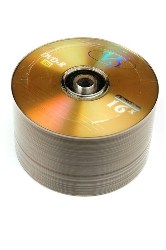 Записываемый компакт-диск VS DVD-R 4.7Gb 16x Bulk/50, 1 штука