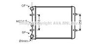 Радиатор двигателя VW2152 (SFEC RR064101)