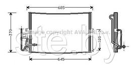 Радиатор кондиционера OL5274 (SFEC RK094653)