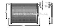 Радиатор кондиционера BW5203 (SFEC RK094431)