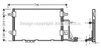 Радиатор кондиционера AI5137 (SFEC RK094430)