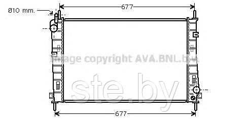 Радиатор двигателя FD2335 (SFEC RR062041)