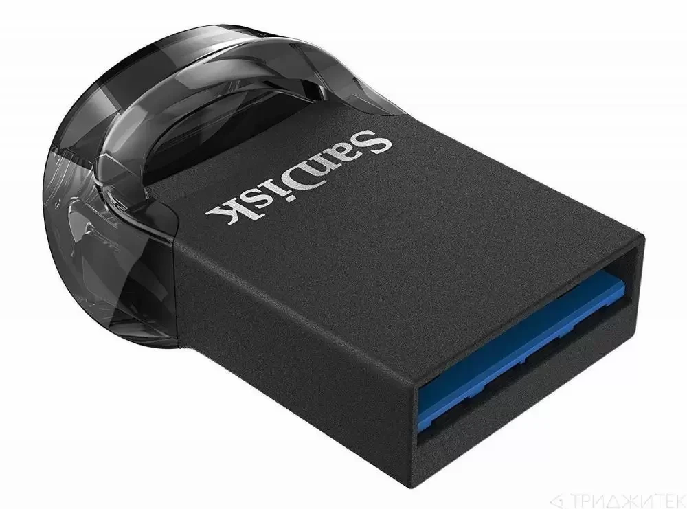 USB Flash (USB 3.1) 16GB SanDisk Ultra Fit, черный