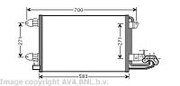 Радиатор кондиционера VW5209=VW5211 (SFEC RK094684)