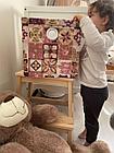 Декоративная корзинка Майолика средняя Розовый, фото 3