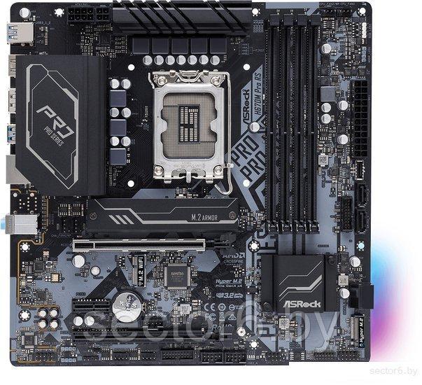 Материнская плата ASRock H670M Pro RS
