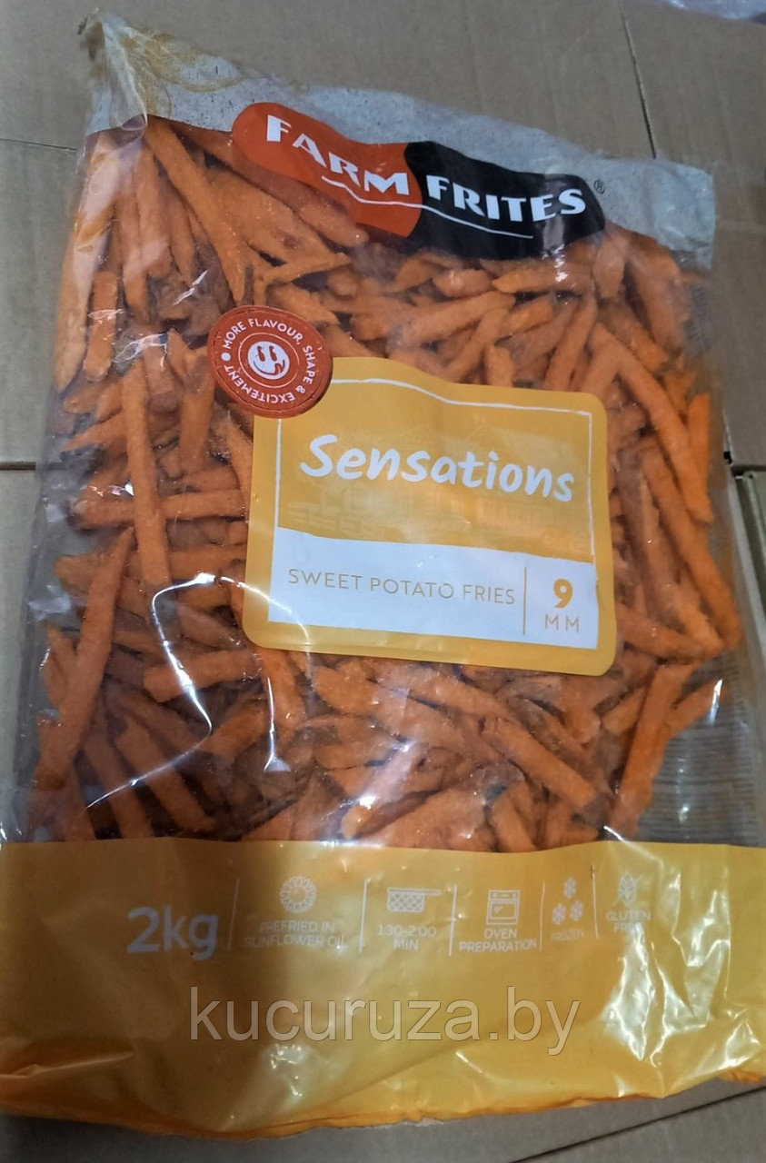 Сладкий картофель Батат, 2кг(Бельгия) Farm Frites