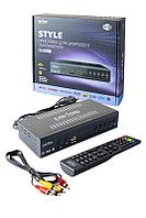 PERFEO PF_A4414 "STYLE" DVB-T2/C для цифр.TV, Wi-Fi, IPTV, HDMI, 2 USB, DolbyDigital, пульт ДУ