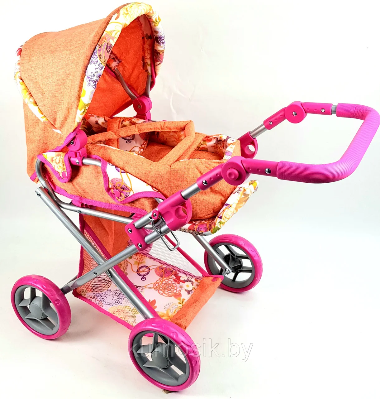 Детская коляска для кукол трансформер Melobo/Melogo (Мелобо) арт. 9346, кукольная коляска игрушка для пупсов - фото 6 - id-p190143326