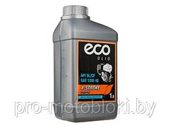 Масло моторное ECO SAE 10W-40 4-х тактное полусинтетическое (1 л)