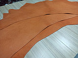 Юфть ш/с  ворот 3.0-3.2 мм цвет Оранж, фото 4