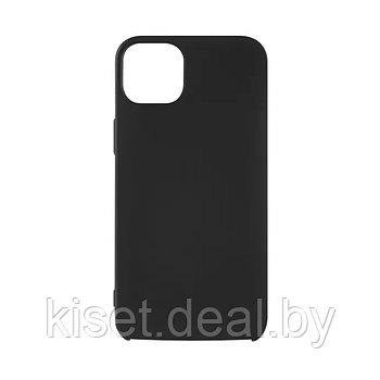 Бампер KST Silicone Case для iPhone 14 Plus черный без лого