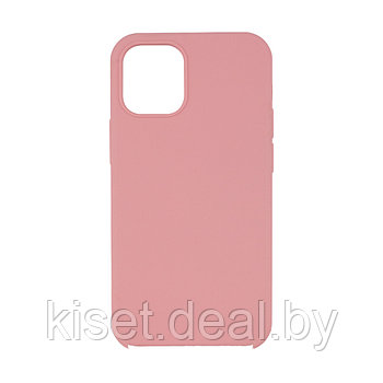 Бампер KST Silicone Case для iPhone 14 Pro Max розовый без лого