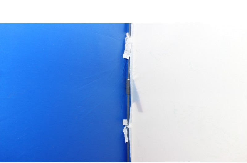 Зимняя палатка "Пингвин Зонт 1 четырехлучевая" Люкс (1-сл.) бело-синий, арт. 1пс - фото 5 - id-p190170904