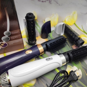 Профессиональный фен- стайлер для завивки и сушки волос 3 в 1 Salon Hair Care Remington RE-2060 (3 насадки, - фото 1 - id-p190171215