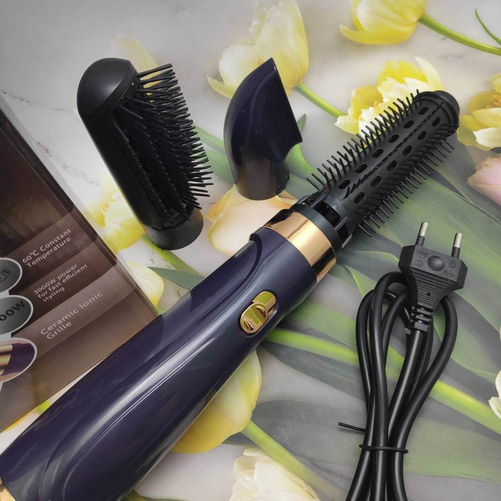 Профессиональный фен- стайлер для завивки и сушки волос 3 в 1 Salon Hair Care Remington RE-2060 (3 насадки, - фото 8 - id-p190171215