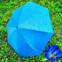 NEW Зонт наоборот двухсторонний UpBrella (антизонт) / Умный зонт обратного сложения Подсолнух