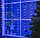 Светодиодная гирлянда Дождь 2х2 метра 240 Led белый провод Синяя, фото 3