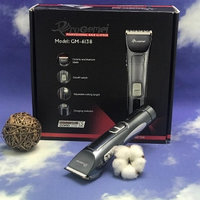 Мощная машинка для стрижки волос Gemei GM-6138 Рrofessional Hair Clipper 4 сменные насадки, 5V/2000mA
