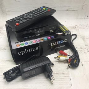 (Оригинал) Цифровой HD TV-тюнер DVB-T2 Eplutus DVB-128T - фото 1 - id-p179624999