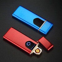 Сенсорная USB-зажигалка Lighter Красный