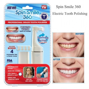 Набор для отбеливания зубов Spin Smile 360 Professional Grade Tooth Polisher - фото 1 - id-p179625302