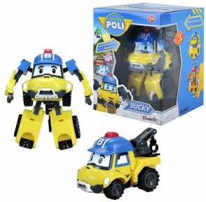 Трансформер игрушка Silverlit Robocar Poli Баки желтый/синий, фото 1
