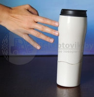 Непадающая кружка термос Mighty Mug Travel Mug The Mug That Wont Fall Over, 550 мл Белая