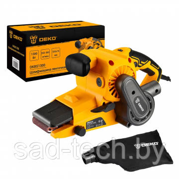 Шлифмашина ленточная DEKO DKBS1300 с регулировкой оборотов