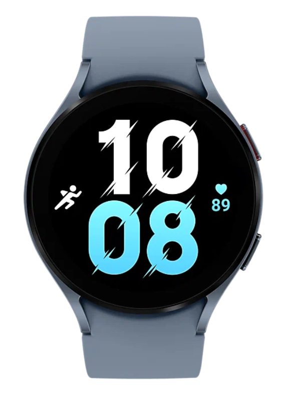 Умные часы Samsung Galaxy Watch 5 44 мм LTE дымчато синий - фото 1 - id-p190186937