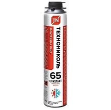 Пена монтажная профессиональная ТЕХНОНИКОЛЬ 65 CONSTANT всесезонная, 12*990гр ОКРБ 20.30.22